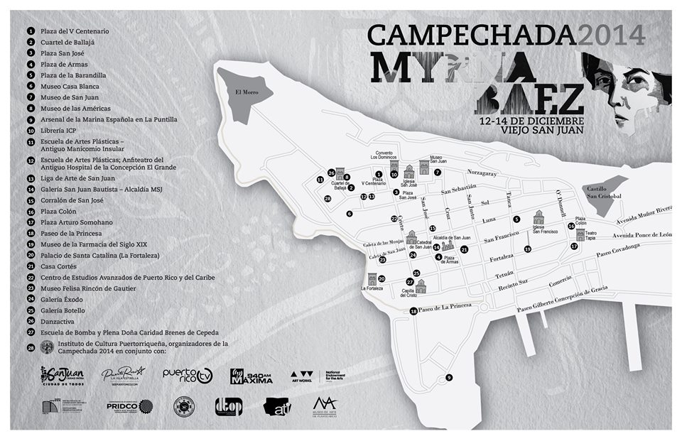Campechada Map 2014